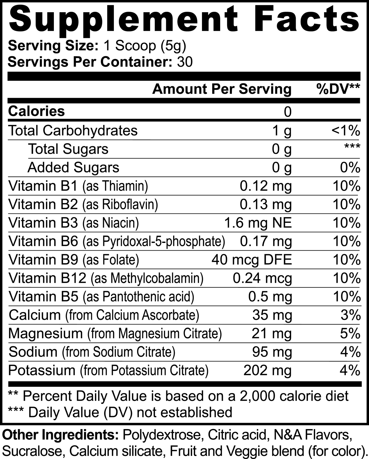 iHealthBrand Electrolyte Powder