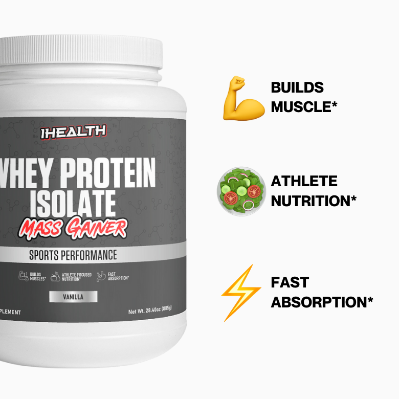 iHealthBrand Whey Protein Isolate Vanilla