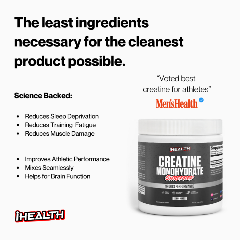 iHealthBrand Creatine Monohydrate
