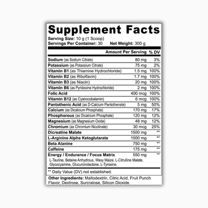 iHealthBrand Essential Pre-Workout